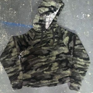 Crop top hoodie